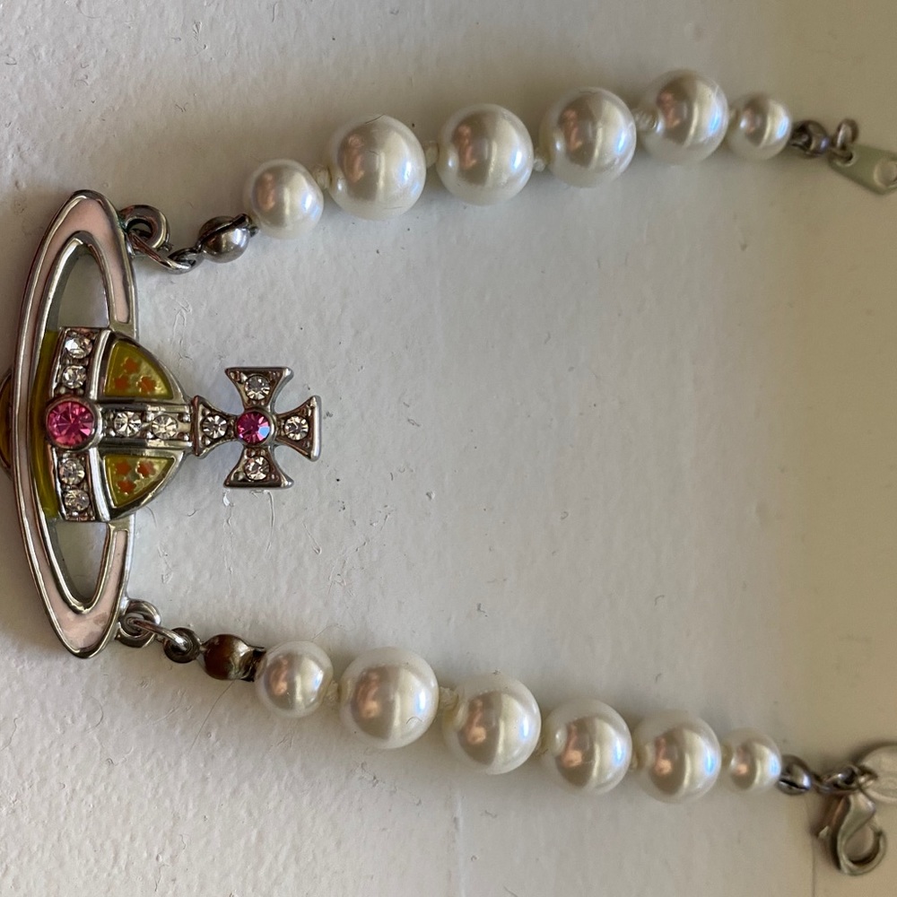 Vivienne Westwood Pearl Orb bracelet OS
